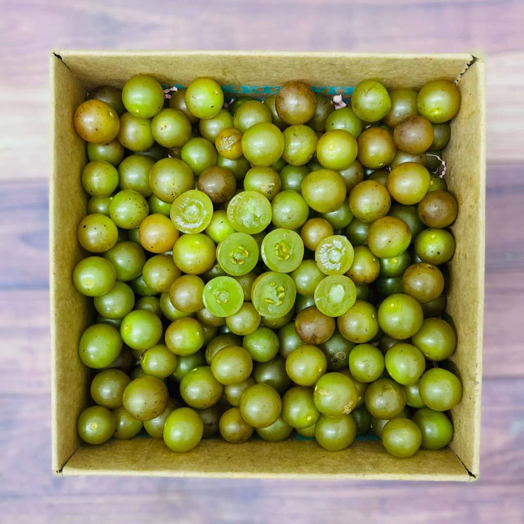 Green Muscadine Grapes Box