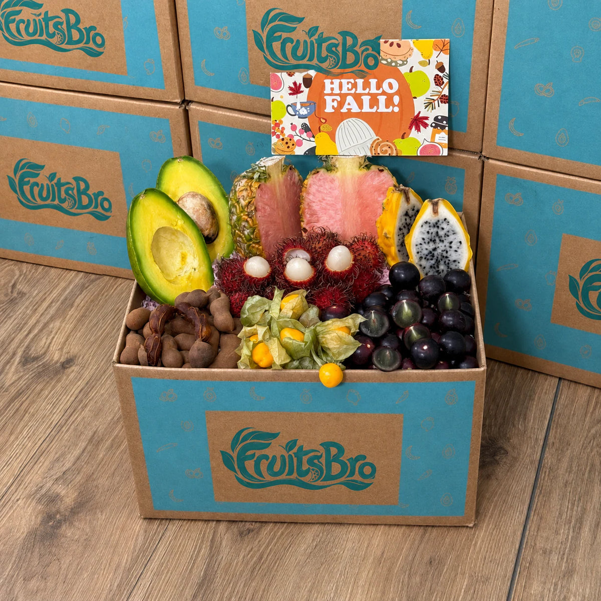 Tropical Fall Fruit Feast Box from FruitsBro