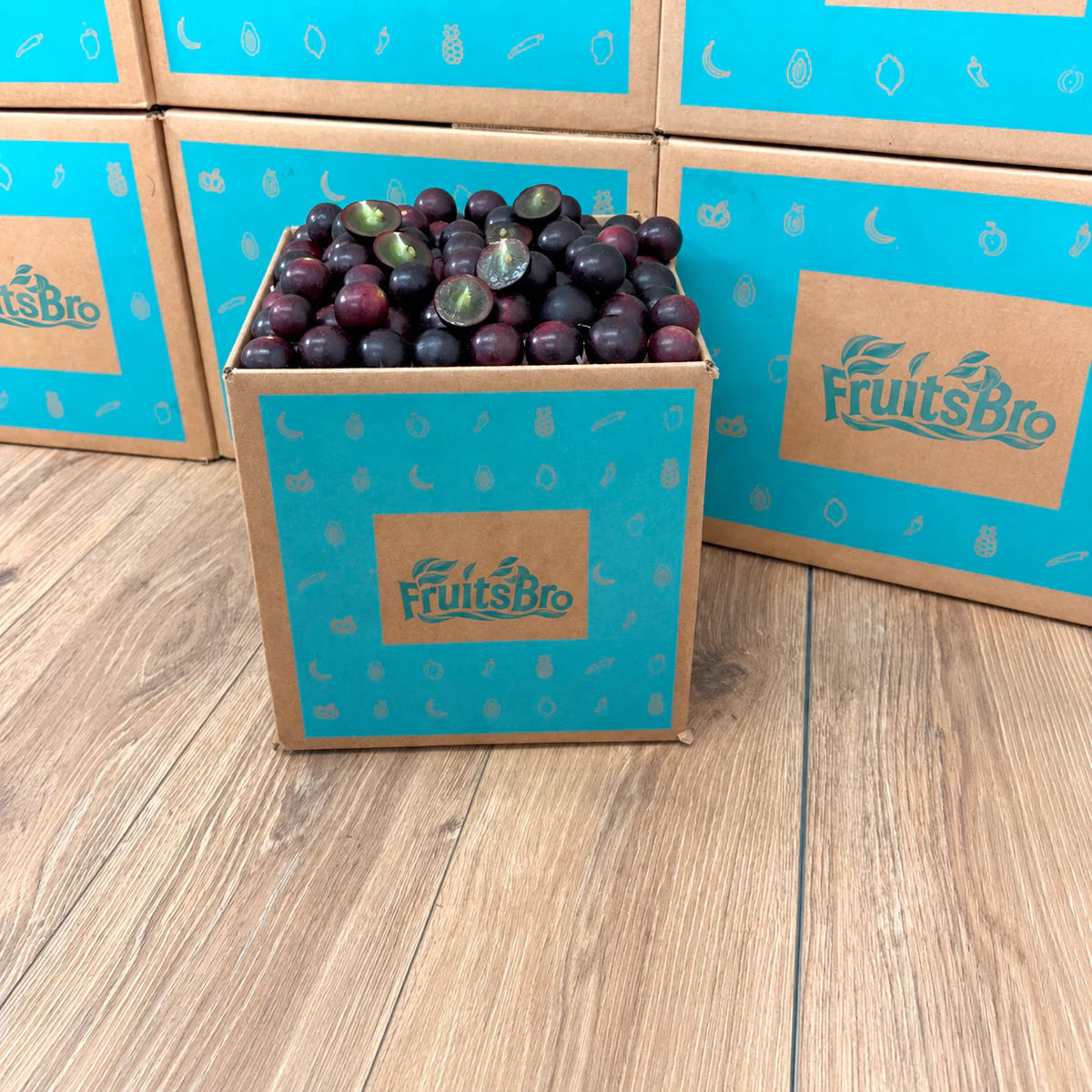 Red Muscadine Grape Box from FruitsBro